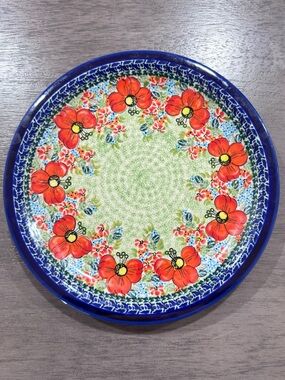 Polish Pottery Dinner Plate 10 ¾" Diameter by Zaklady Boleslawiec